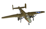 Guillows 805 1/32 B-25 Mitchell 28" Balsa Display Model Kit
