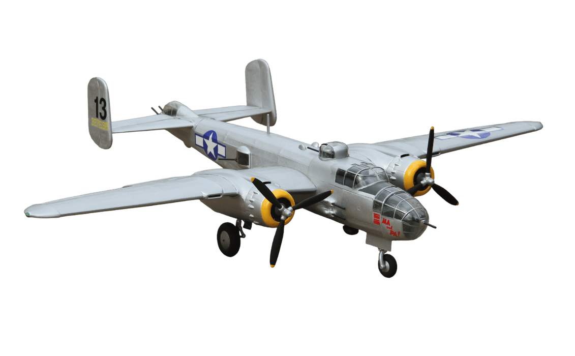 Guillows 805 1/32 B-25 Mitchell 28" Balsa Display Model Kit