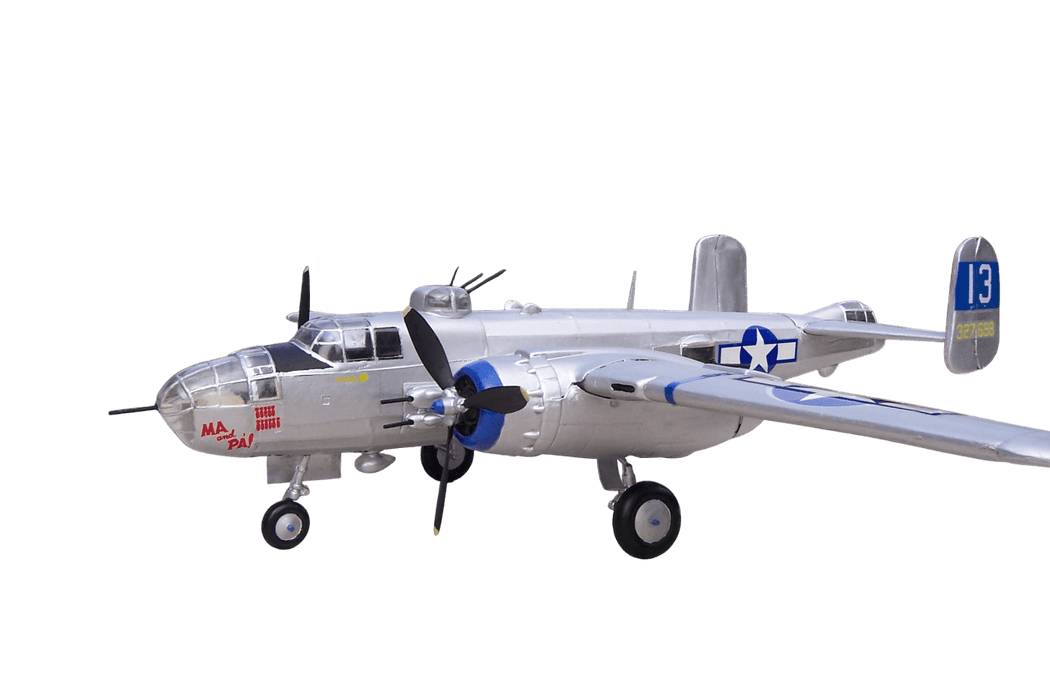 Guillows 805 1/32 B-25 Mitchell 28" Balsa Display Model Kit