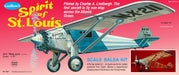 Guillows 807 1/16 Spirit Of St Louis 34" Balsa Display Model Kit