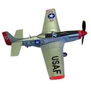 Guillows 905 1/25 P-51D Mustang 17" Balsa Flying Model Kit