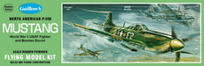 Guillows 905 1/25 P-51D Mustang 17" Balsa Flying Model Kit