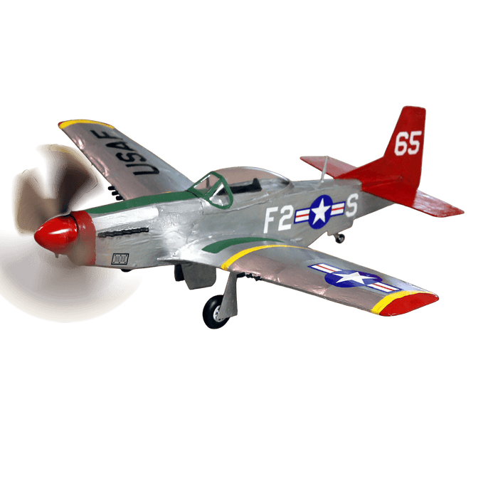 Guillows 905 1/25 P-51D Mustang 17" Balsa Flying Model Kit