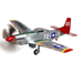 Guillows 905 1/25 P-51D Mustang 17" Balsa Flying Model Kit