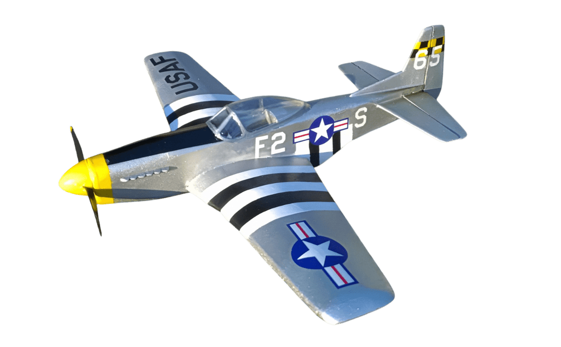 Guillows 905 1/25 P-51D Mustang 17" Balsa Flying Model Kit