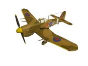 Guillows 906 1/28 Hawker Typhoon 18" Balsa Flying Model Kit
