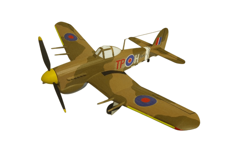 Guillows 906 1/28 Hawker Typhoon 18" Balsa Flying Model Kit