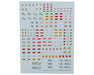 GUNPRIMER CAU-04 G-Rework Caution #04 Gundam Waterslide Decal Sheet