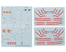 GUNPRIMER CD-H-GQ08 G-Rework HGGQ 1/144 Gaia's/Ortega's Rick-Dom Waterslide Decal Sheets