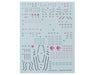 GUNPRIMER CD-H-WM01 G-Rework HG Lfrith Gundam Waterslide Decal Sheet