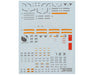 GUNPRIMER CD-H-WM23 G-Rework HG Demi Barding Gundam Waterslide Decal Sheet