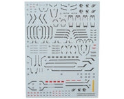 GUNPRIMER CD-H-WM26 G-Rework HG WFM Calibarn Gundam Waterslide Decal Sheets