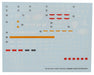 GUNPRIMER CD-H117 G-Rework HG MS-07B-3 Gouf Custom Gundam Waterslide Decal Sheet