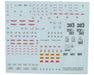 GUNPRIMER CD-H126 G-Rework HG RGM-86R GM III Gundam Waterslide Decal Sheet