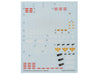 GUNPRIMER CD-H152 G-Rework HG MS-06R-1A Zaku II Black Tri-Stars Gundam Waterslide Decal
