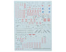 GUNPRIMER CD-H198 G-Rework HG Force Impulse Gundam Spec II Gundam Waterslide Decal Sheet