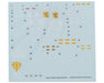 GUNPRIMER CD-H208 G-Rework HG RX-79BD-02 Blue Destiny Unit 2 Gundam Waterslide Decal