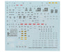 GUNPRIMER CD-H209 G-Rework HG RX-79BD-03 "Gundam Blue Destiny" Waterslide Decal Set