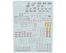 GUNPRIMER CD-H217 G-Rework HG Sinanju Stein Gundam Waterslide Decal Sheet