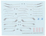 GUNPRIMER CD-H224 G-Rework HG Seed Destiny Spec II Gundam Waterslide Decal Sheets (3 Pack)