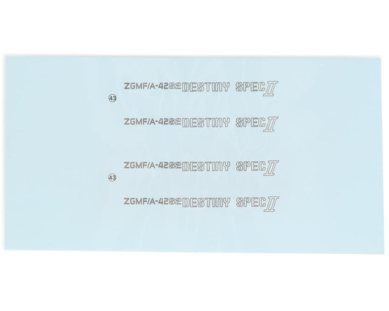GUNPRIMER CD-H224 G-Rework HG Seed Destiny Spec II Gundam Waterslide Decal Sheets (3 Pack)