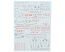 GUNPRIMER CD-H224 G-Rework HG Seed Destiny Spec II Gundam Waterslide Decal Sheets (3 Pack)