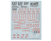 GUNPRIMER CD-H229 G-Rework HG RX-104FF Penelope Gundam Waterslide Decal Sheets (2 Pack)