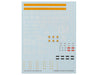 GUNPRIMER CD-H240 G-Rework HG MSN-0411 Nightingale Gundam Waterslide Decal Sheets