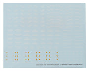 GUNPRIMER CD-H240 G-Rework HG MSN-0411 Nightingale Gundam Waterslide Decal Sheets