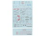 GUNPRIMER CD-H249 G-Rework HG Gyan Strom Gundam Waterslide Decal Sheets