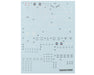 GUNPRIMER CD-H252 G-Rework HG ZGMF-1027M Duel Blitz Gundam Waterslide Decal Sheet