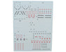 GUNPRIMER CD-H253 G-Rework HG Lighting Buster Gundam Waterslide Decal Sheet