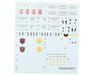 GUNPRIMER CD-H254 G-Rework HG MS-06F Zaku II F-Type Solari Gundam Waterslide Decal Sheet