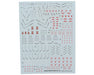 GUNPRIMER CD-H257 G-Rework HG Seed Black Knight Squad Cal-Re.A Gundam Waterslide Decal