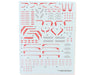 GUNPRIMER CD-H258 G-Rework HG Seed Destiny Zeus Silhouette Gundam Waterslide Decal