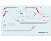 GUNPRIMER CD-H258 G-Rework HG Seed Destiny Zeus Silhouette Gundam Waterslide Decal