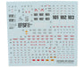 GUNPRIMER CD-H97 G-Rework HG RGM-89 Jegan Gundam Waterslide Decal Sheet