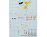 GUNPRIMER CD-M103 G-Rework MG MS-06R-1A Zaku II Black Tri-Stars Gundam Waterslide Decal