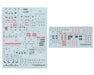 GUNPRIMER CD-M172 G-Rework MG 1/100 RX-78-2 Gundam Waterslide Decal Sheets
