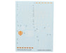 GUNPRIMER CD-M194 G-Rework MG MS-06R Psycho Zaku Gundam Waterslide Decal
