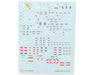 GUNPRIMER CD-M207 G-Rework MG Dynames Gundam Waterslide Decal Sheets