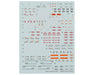 GUNPRIMER CD-M209 G-Rework MG MSA-001 EXT EX-S Gundam Waterslide Decal Sheets