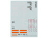 GUNPRIMER CD-M209 G-Rework MG MSA-001 EXT EX-S Gundam Waterslide Decal Sheets