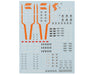 GUNPRIMER CD-M214 G-Rework MG GN-003 Kyrios Gundam Waterslide Decal Sheets