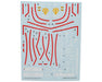 GUNPRIMER CD-M219-20 G-Rework MG MS-09 Dom/MS-09R Rick Dom Gundam Waterslide Decal Sheets