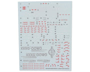 GUNPRIMER CD-MS03 G-Rework MGSD Wing Gundam Zero EW Waterslide Decal Sheets