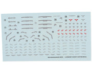 GUNPRIMER CD-RG-G01 G-Rework RG GaoGaiGar Gundam Waterslide Decal Sheets