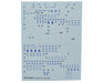 GUNPRIMER CD-RG21 G-Rework RG 1/144 00 QAN[T] Gundam Waterslide Decal Sheet