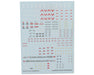 GUNPRIMER CD-RG36 G-Rework RG RX-93-V2 Hi-V Gundam Waterslide Decal Sheets (Hi-Nu)