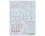 GUNPRIMER CD-RG42 G-Rework RG Shining Gundam "G Gundam" Waterslide Decal Sheet